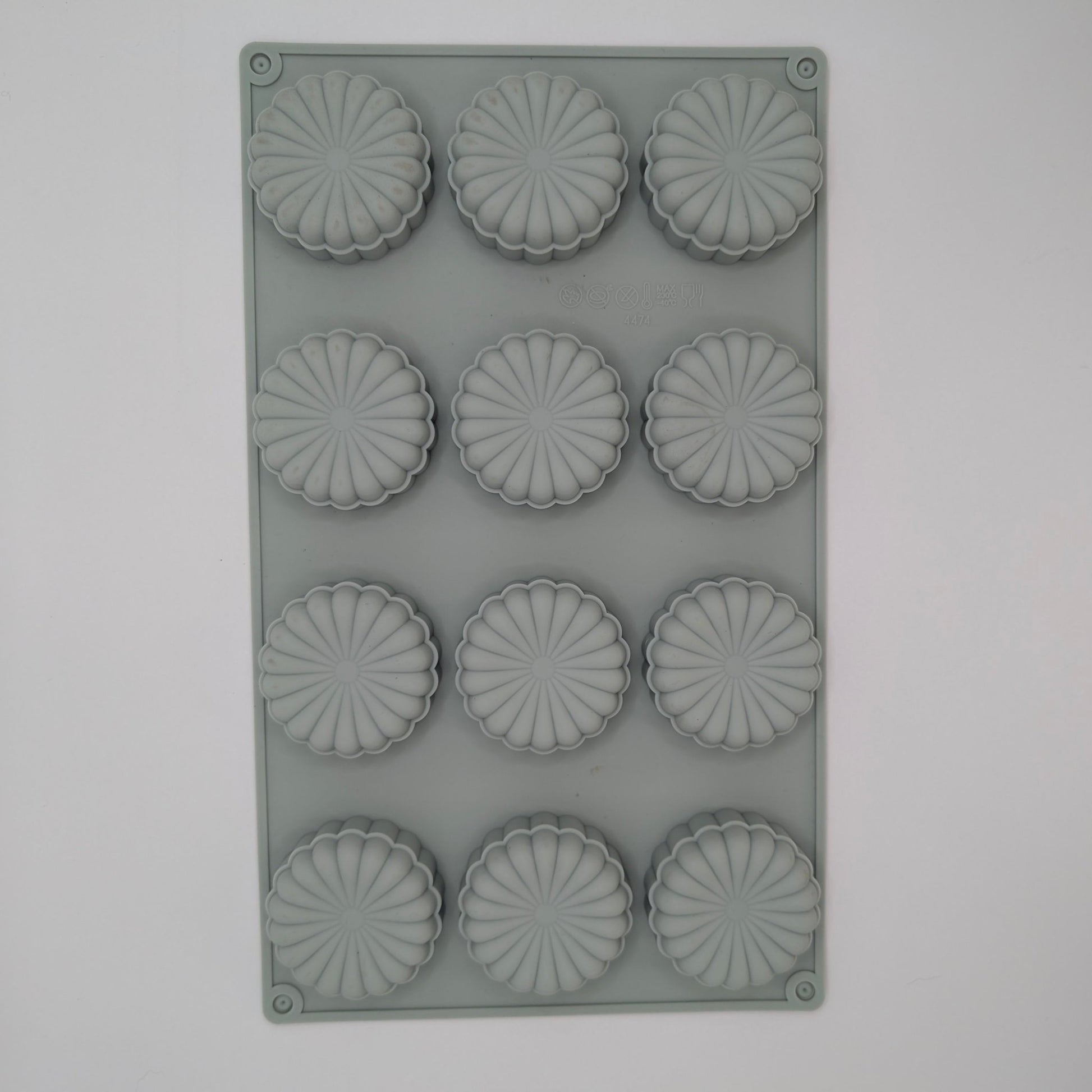 blomst silikone mousse form
