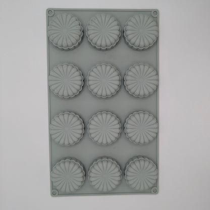 blomst silikone mousse form