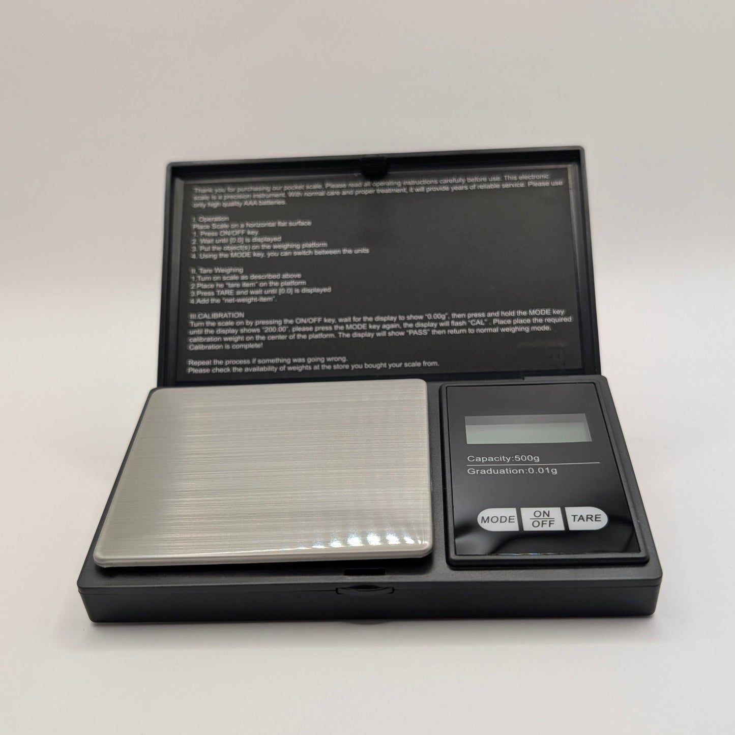 Mini præcisionsvægt (500g/0,01g)